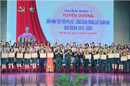 Tuyên dương điển hình tiên tiến phụ nữ, công đoàn giai đoạn 2015-2020